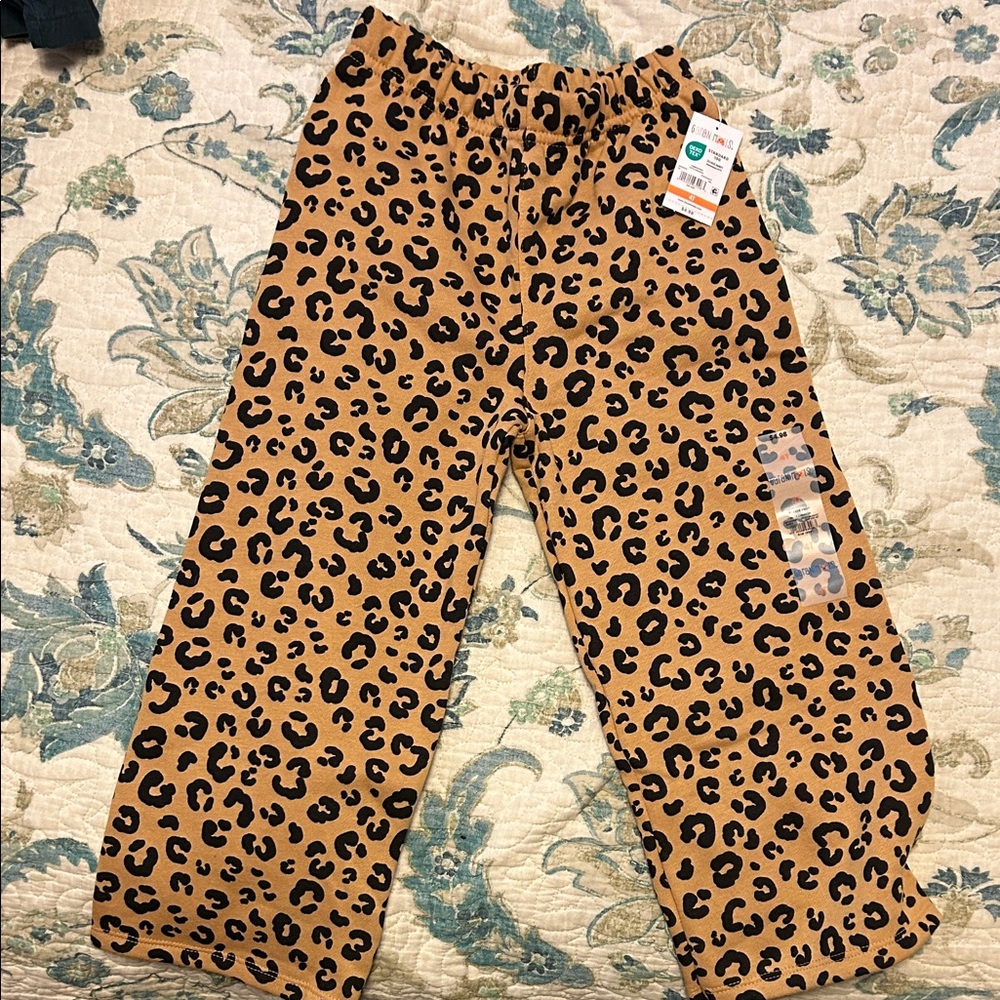 Garanimals Leopard Print Kids Joggers - Brown
